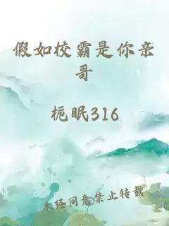 假如校霸是你親哥